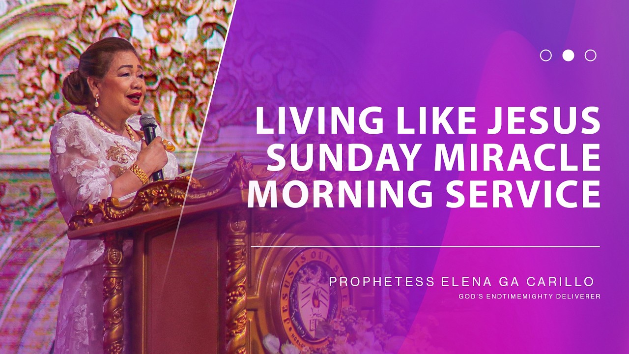 February 08, 2026 I Living Like Jesus Sunday Miracle Morning Service