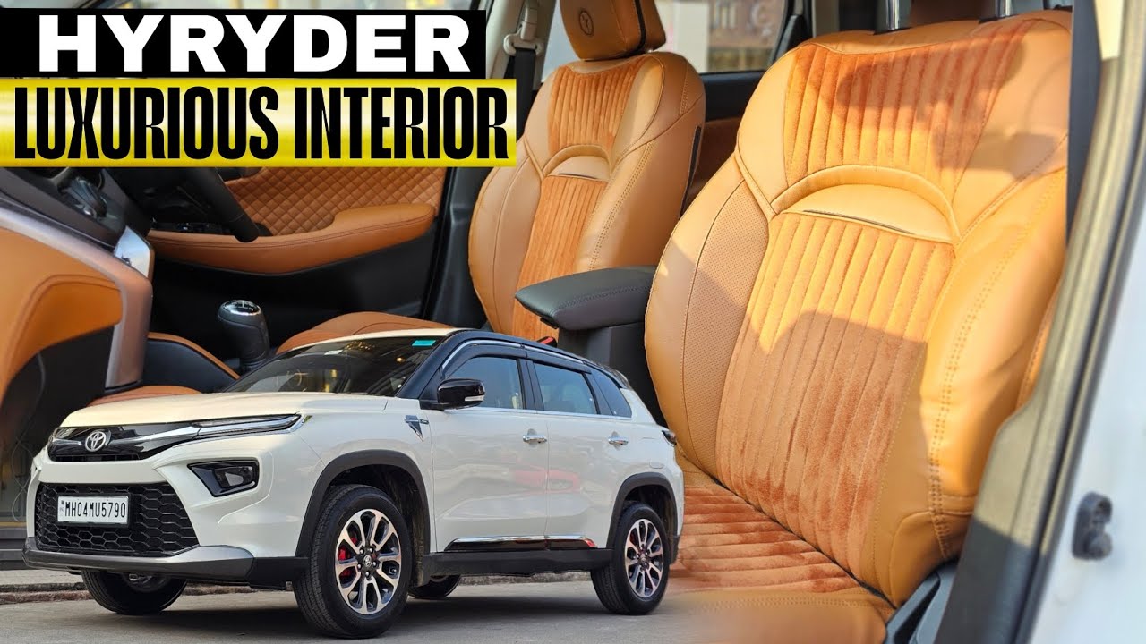 TOYOTA HYRYDER BASE MODEL TO TOP MODEL WITH TOP GEAR LUXURIOUS INTERIOR...!!!