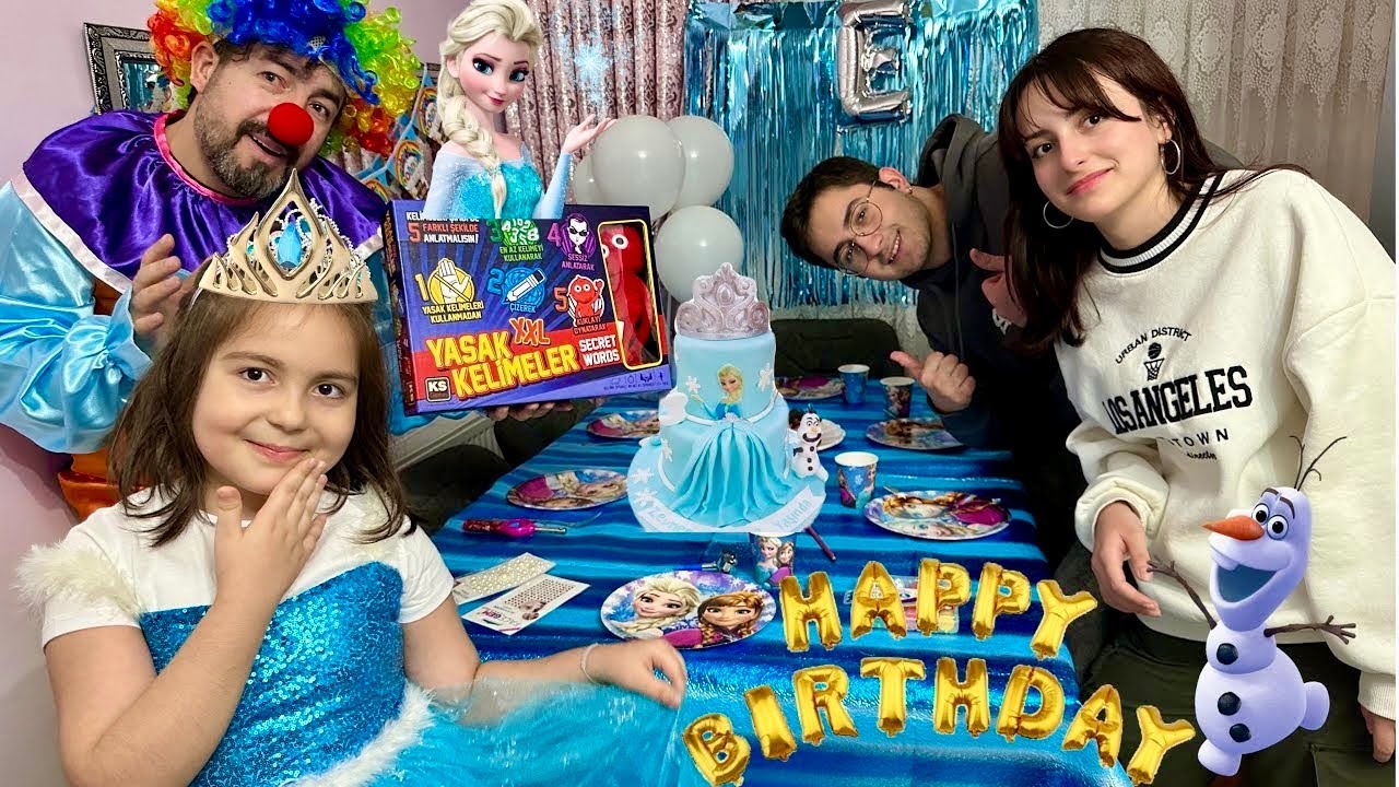 ELSA SÜPRİZ DOĞUM GÜNÜ BİRTHDAY ZEYNEP HİRANUR/بابا جاب لي بالون - جنى مقداد | طيور بيبي