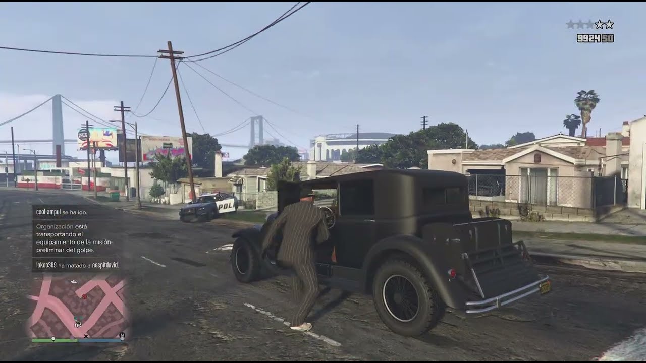 Día 1 Como Mafioso Cazarrecompensas. 
