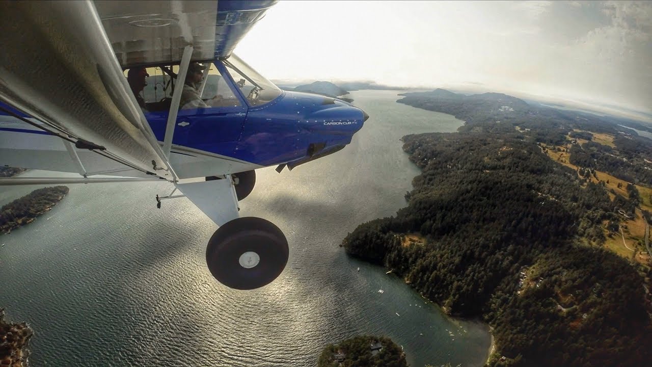 I FELL IN LOVE - Challenging First Flight in the Carbon Cub