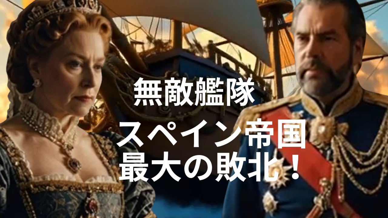 スペイン無敵艦隊 vs. イングランド海軍！帝国の誇りをかけた海戦の真実