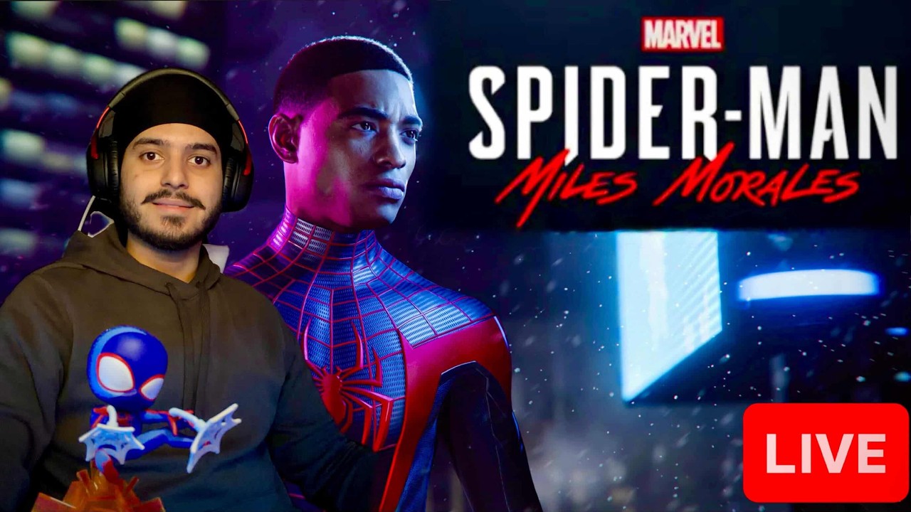 SPIDER-MAN MILES MORALES LIVE GAMEPLAY #2 || #spiderman #live