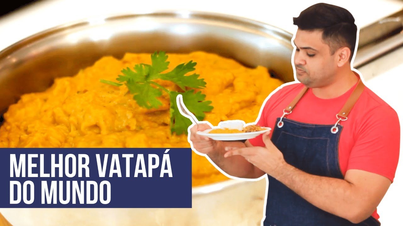 O MELHOR VATAPÁ DO MUNDO | SUPER FÁCIL | GOSTOSO DE VERDADE | Gustavo Mota