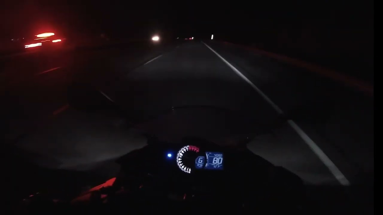 Cold ride to Wawa Ninja 400 POV