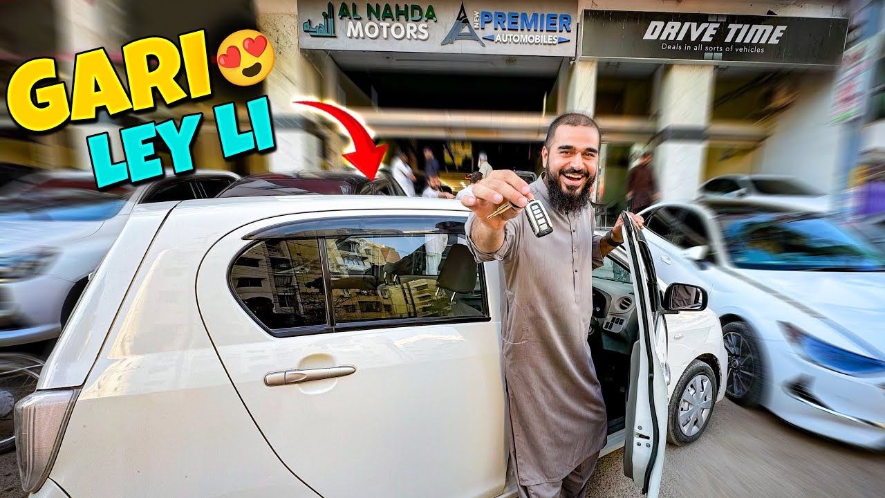 Finally gari ley li Alhamdulillah 😍🚙