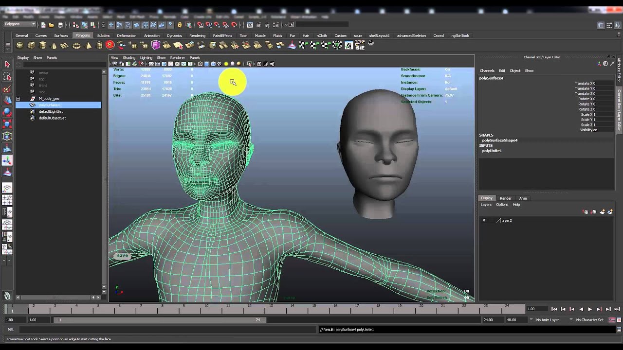 needs from Skif. v3 (Maya) blend Shape