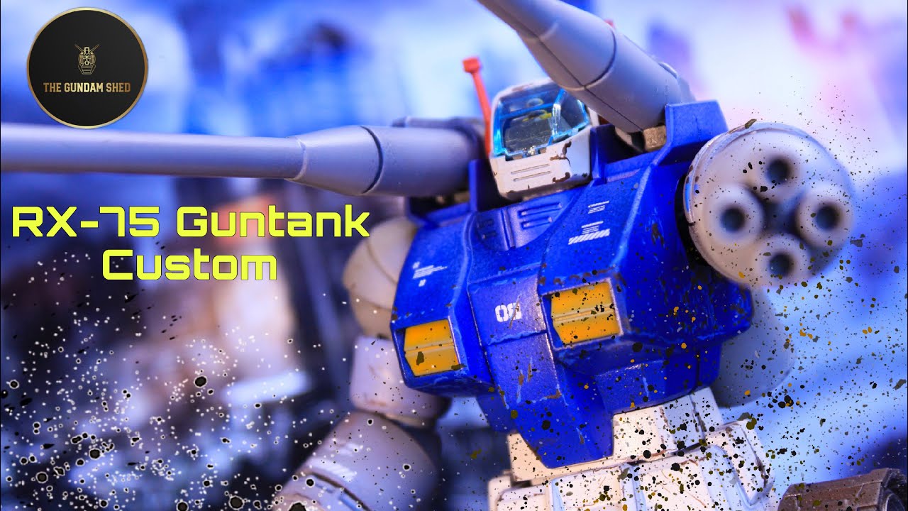 Gundam HGUC RX-75 Guntank custom repaint
