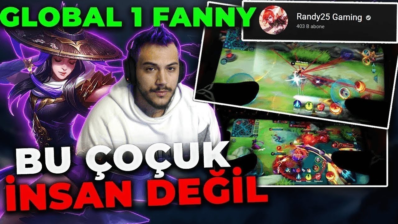 DÜNYANIN EN İFİ FANNY OYUNCUSU YASUO | GLOBAL 1 FANNY GAMEPLAY | Mobile Legends