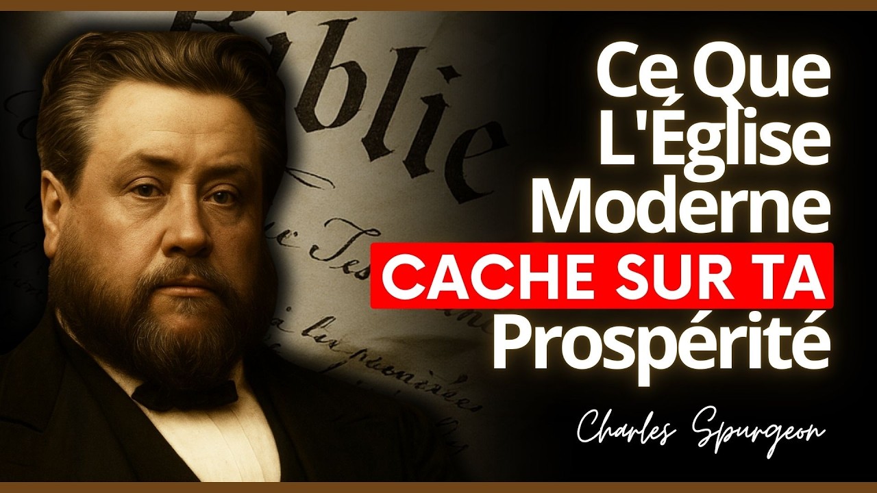 La vérité CHOQUANTE de Spurgeon sur la dérive spirituelle actuelle   êtes VOUS concerné