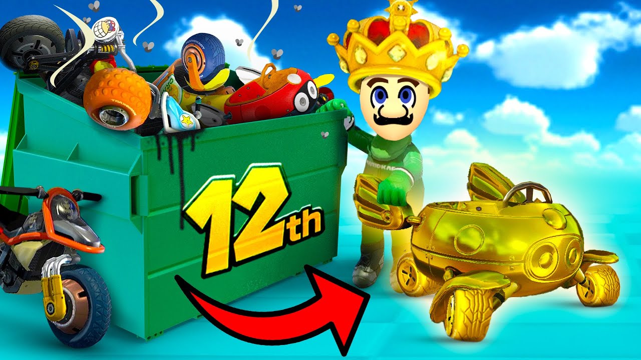 Использую комбо последнего места до тех пор, пока не проиграю — Mario Kart 8 Deluxe Challenge