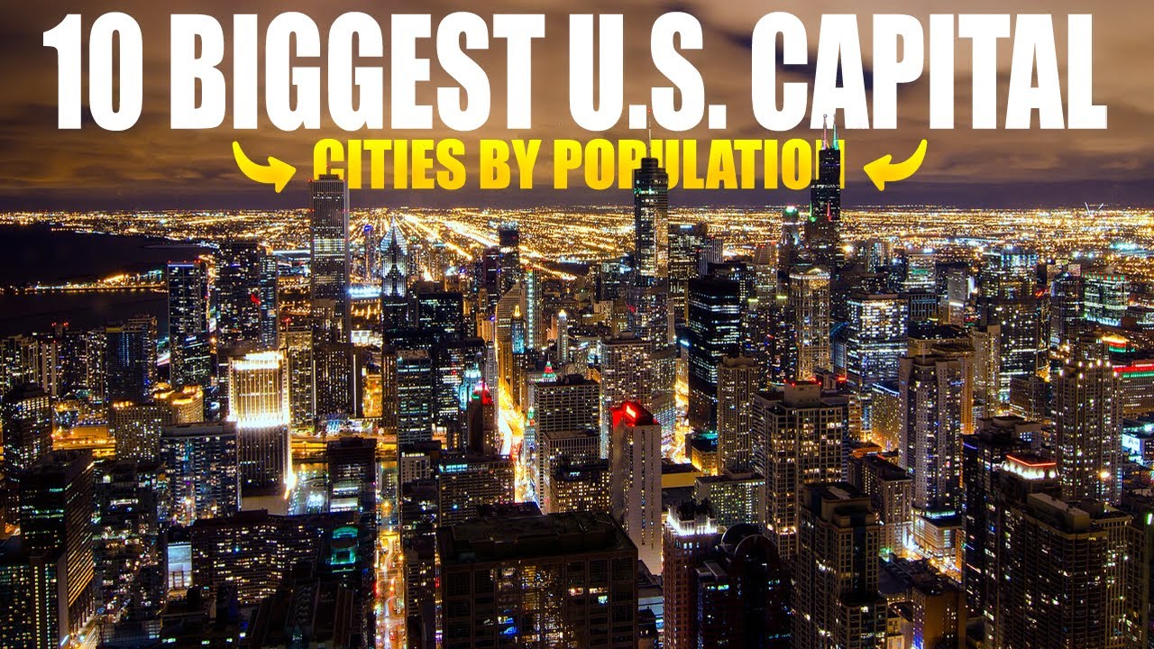 Top 10 Largest U.S. Capital Cities by Population | Biggest State Capitals Ranked 2025