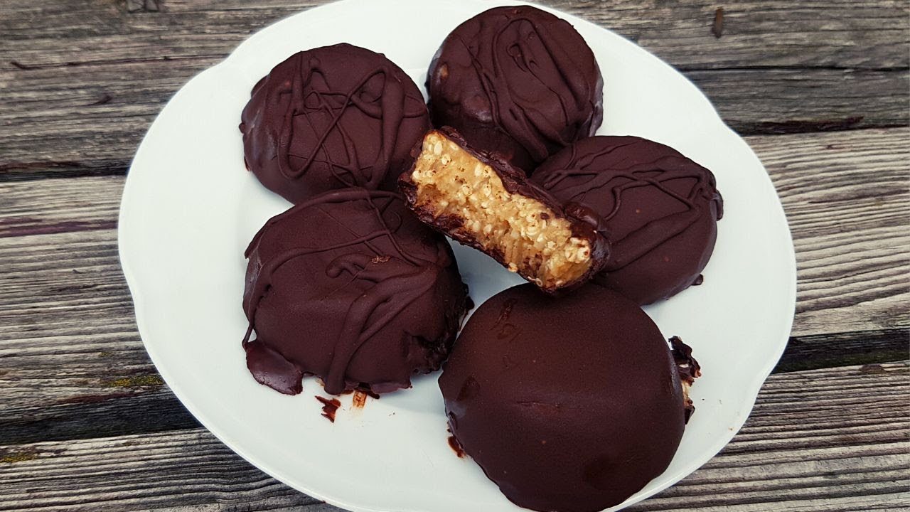 BATONY SEZAMOWE W CZEKOLADZIE KETO FAT BOMBS
