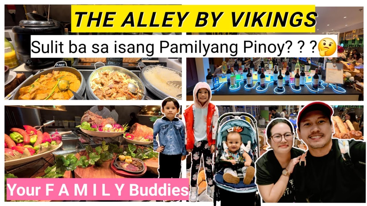 The Alley by Vikings Ayala Malls Manila Bay+Unlimited Buffet+2025 Update +Celebrating Kobe's Bday