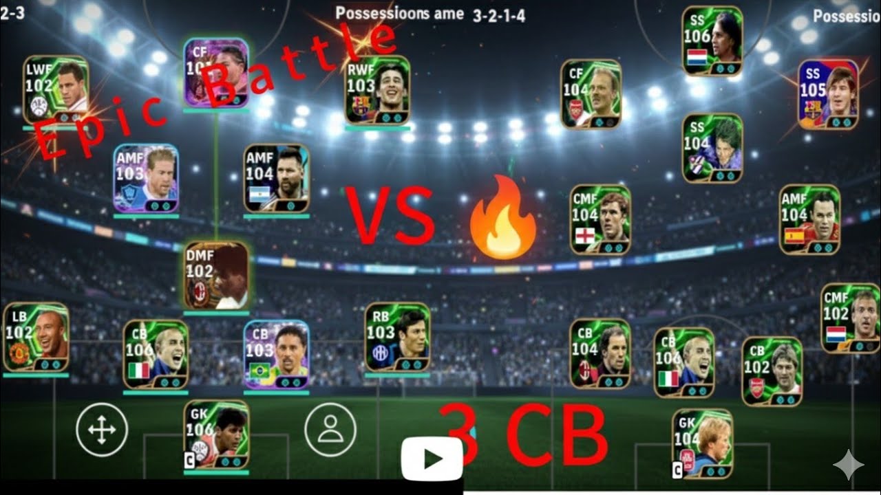 Oppenent with 3 CB.. My Wingers took Advantage and we cooked Him 🍚🍚 😅😅  