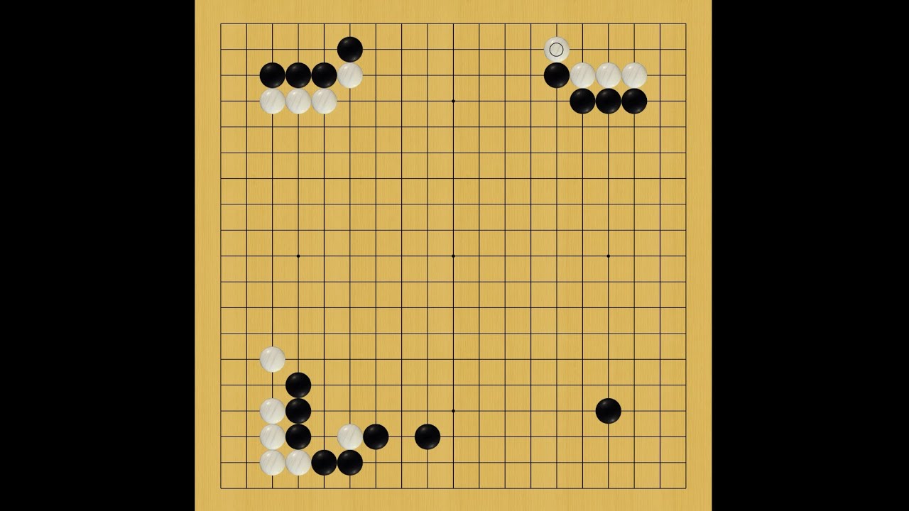 【囲碁の師匠katago変則打ち込み碁】207 三子局【囲碁】