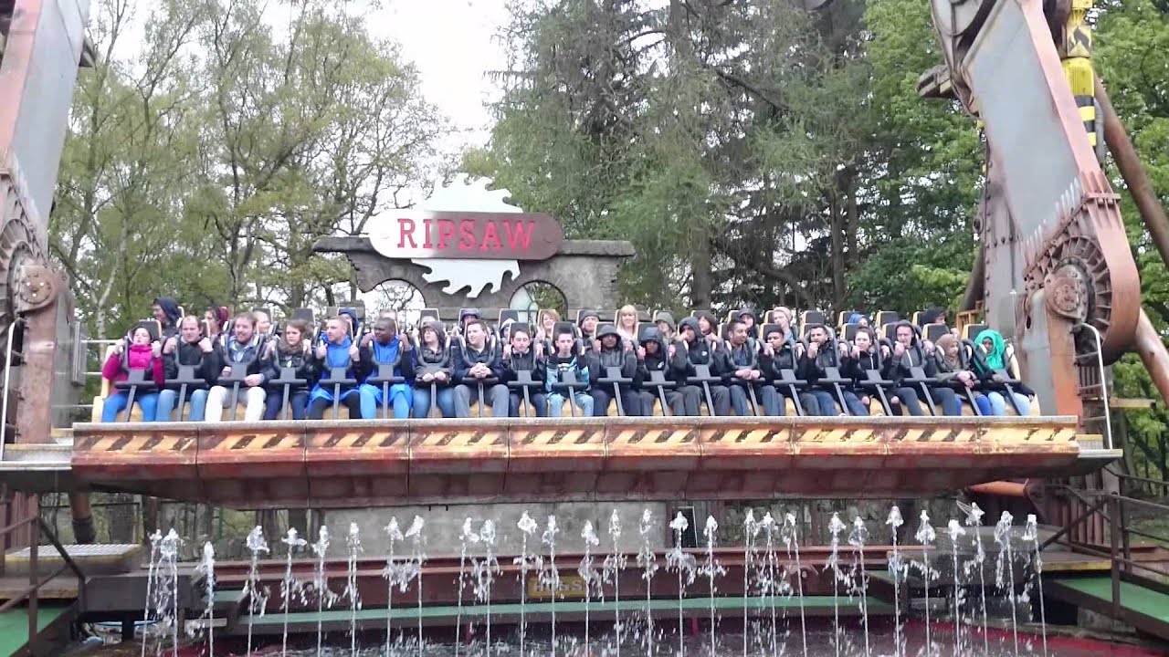 Ripsaw ALTON TOWERS Breaks down