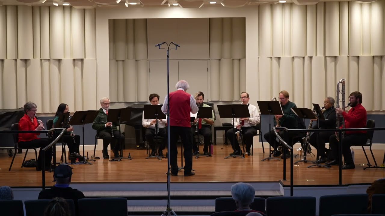 Northwest Clarinet Choir: Dance of the Hours from La Giocanda by Amilcare Ponchielli.