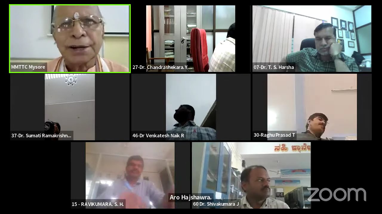 MMTTC Mysore, Karnataka&ndash;1-Week Short Term Course on 