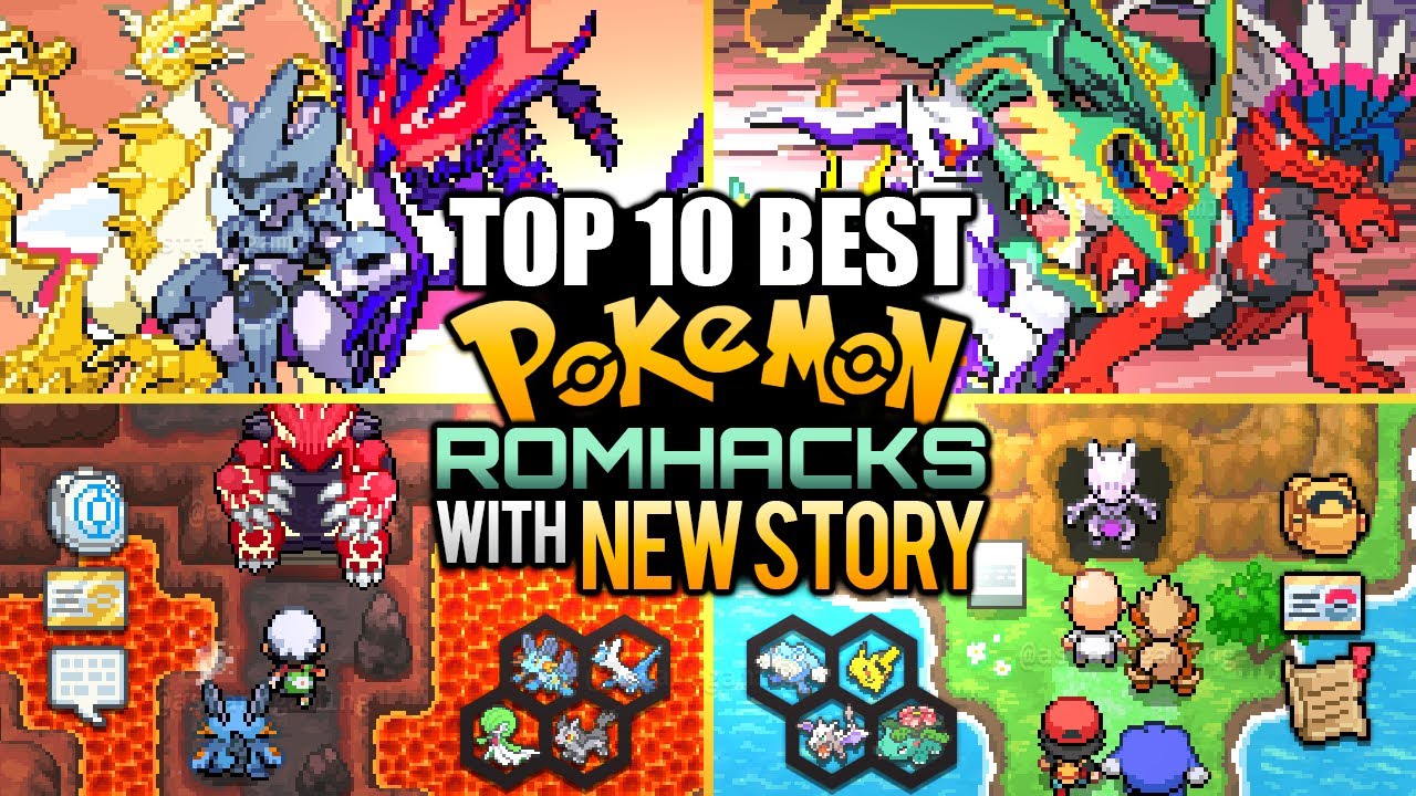 Top 10 Best Pokemon GBA Rom Hacks With New Story! (June 2025)