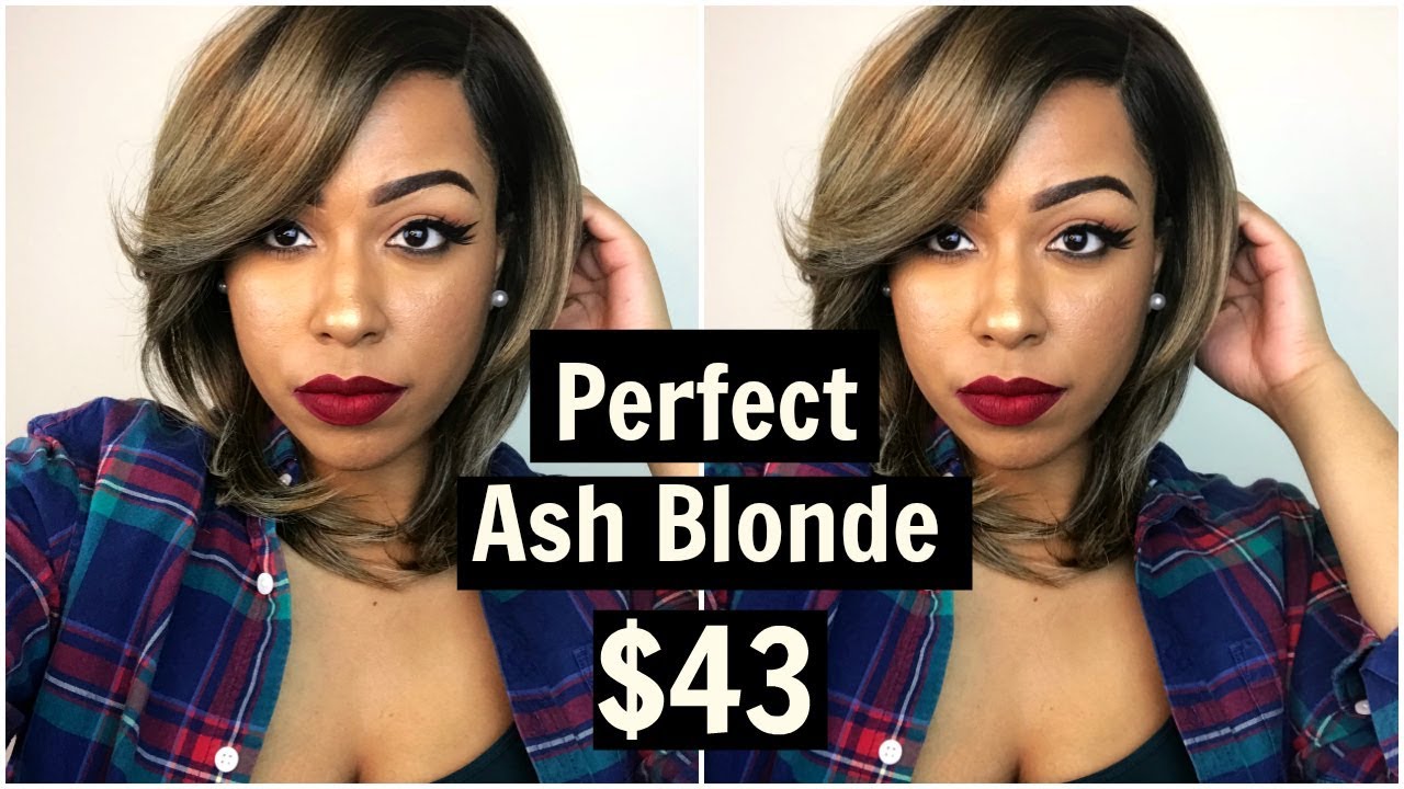 Perfect Ash Blonde Synthetic Wig! | Bobbi Boss MLF188- NORI |ft. SoGoodShop