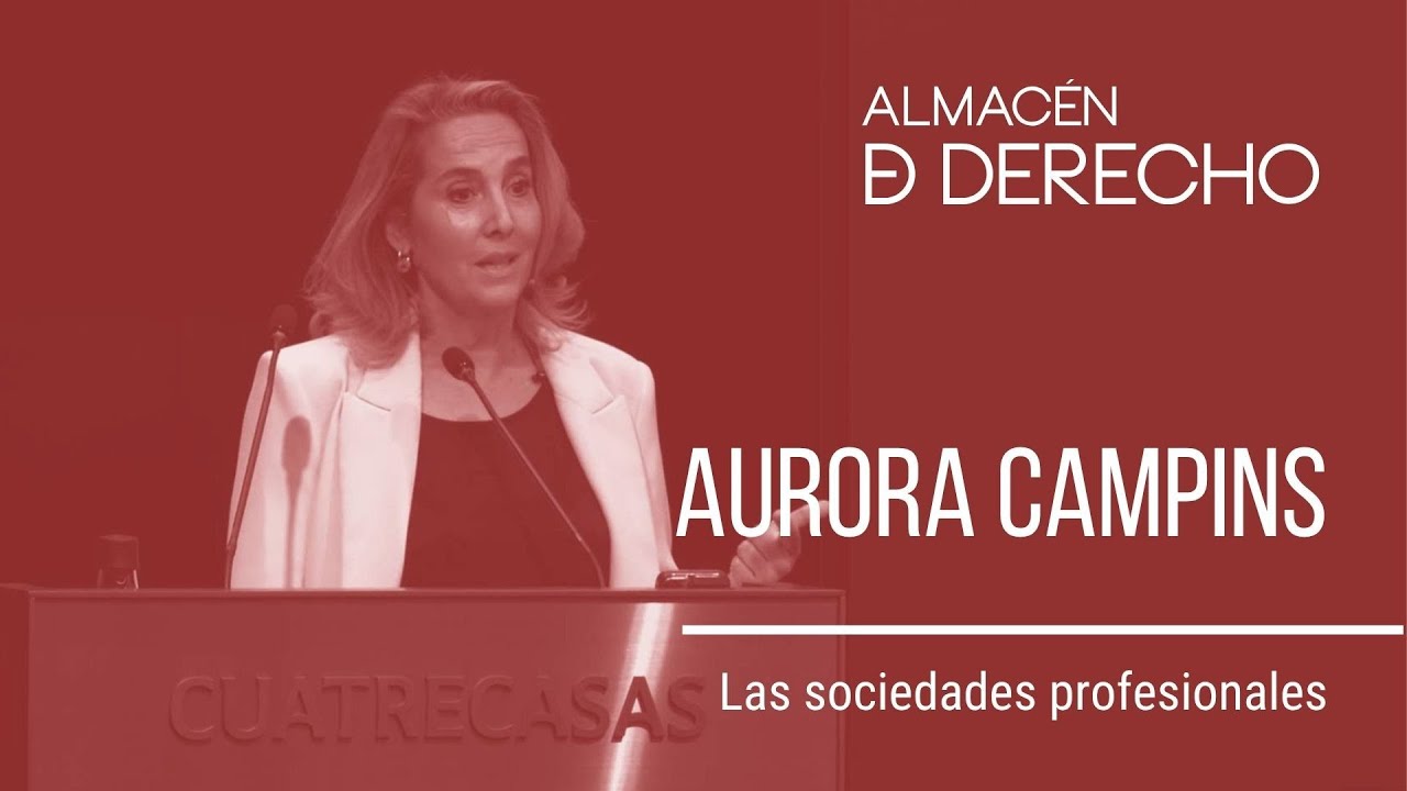 Las sociedades profesionales | Aurora Campins | Mi mejor clase