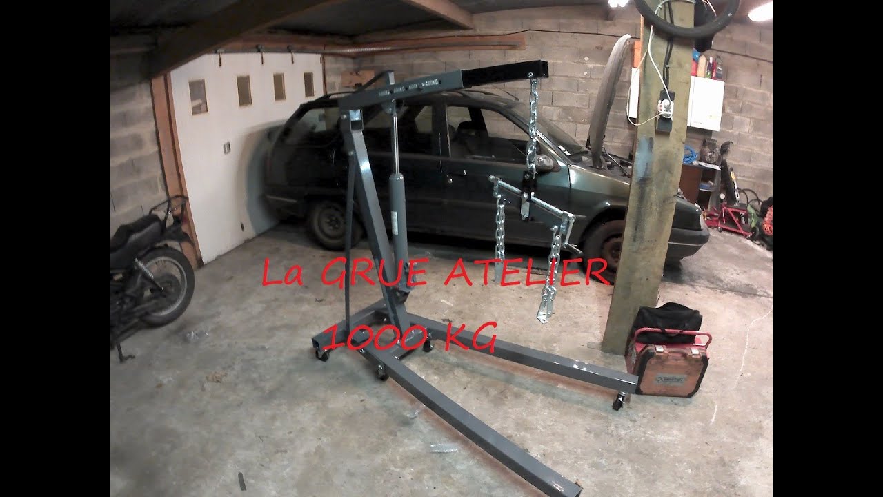 TUTO montage Grue atelier ou chèvre - NORAUTO