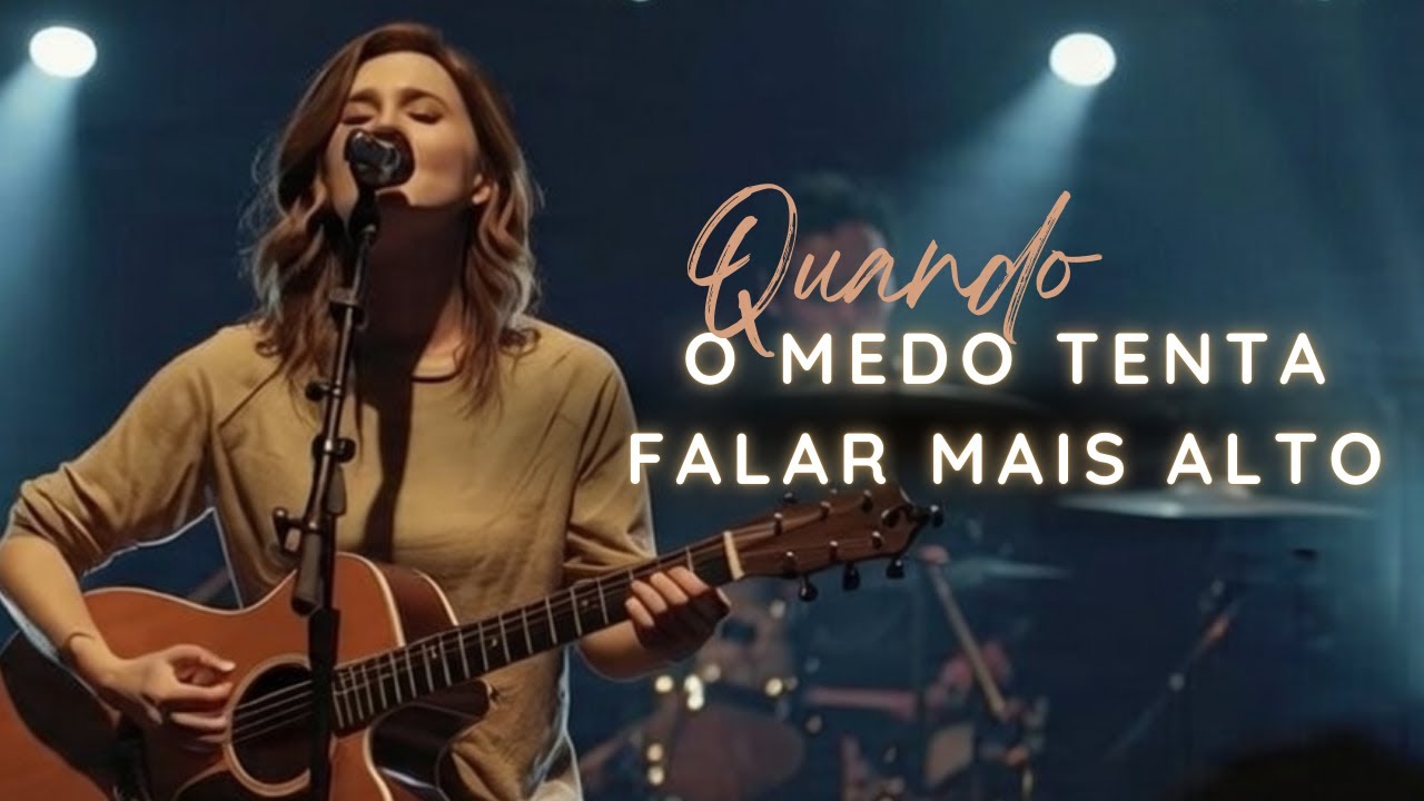 Nada Temerei (Tu Estás Comigo) | Louvor Inspirado no Salmo 23 | Adoração a Deus.