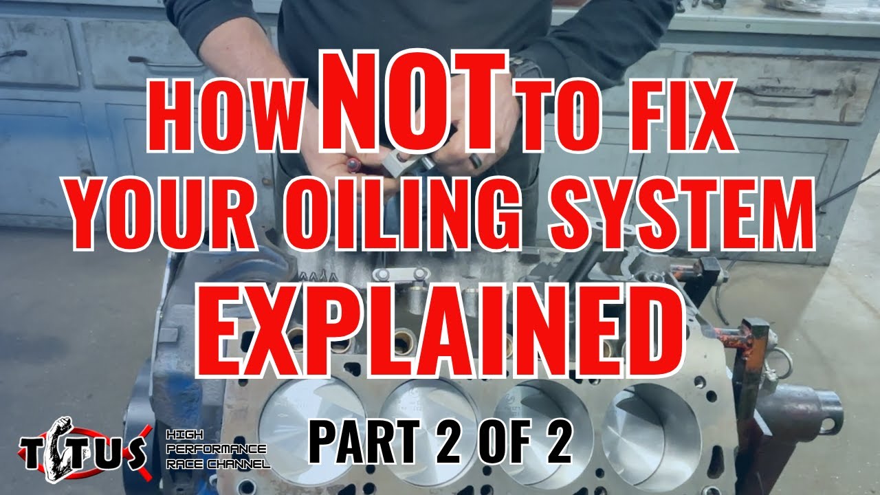 Fixing the 351 Cleveland Oiling System (PART 2) // What Everyone Gets WRONG + Live Demo