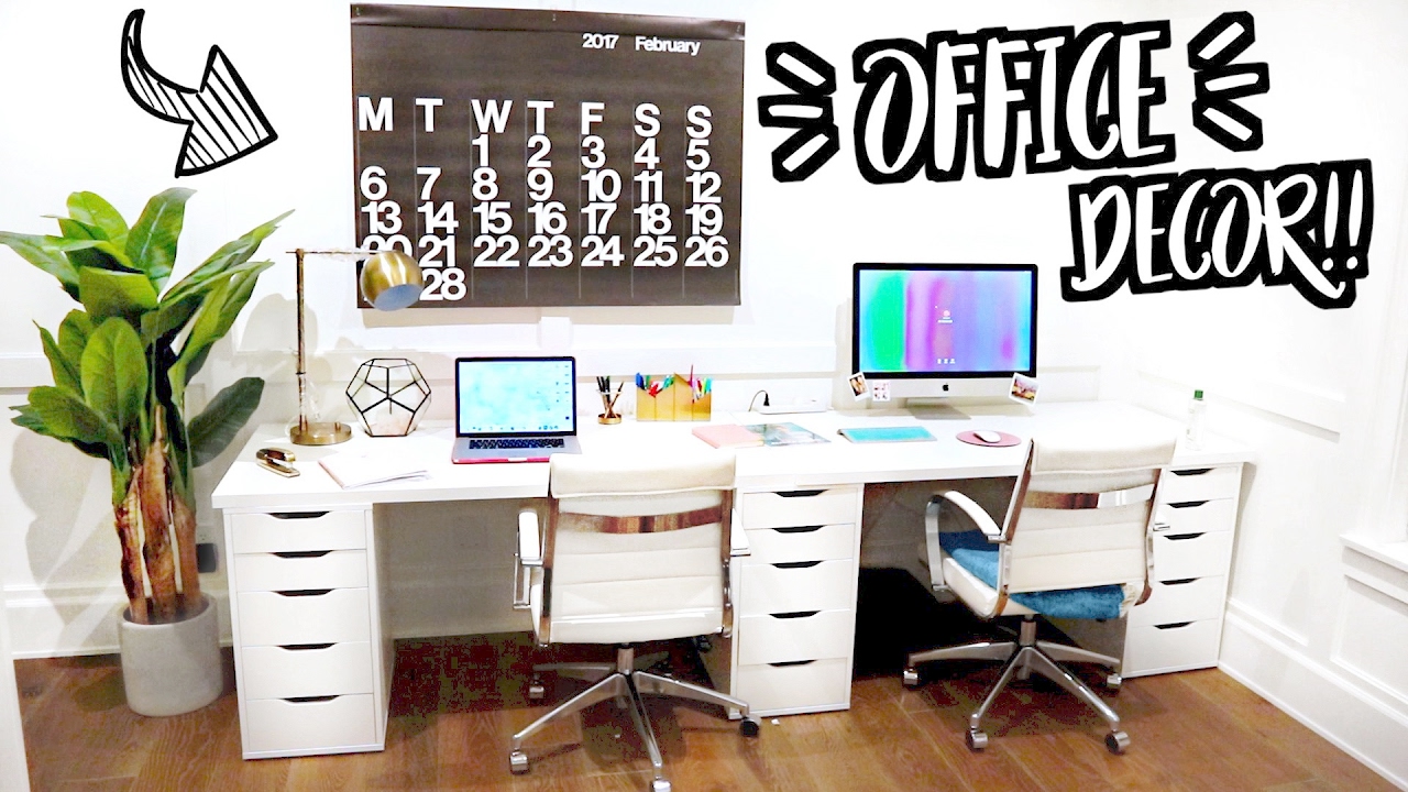 NEW OFFICE ROOM DECOR!! Moving Vlogs!!