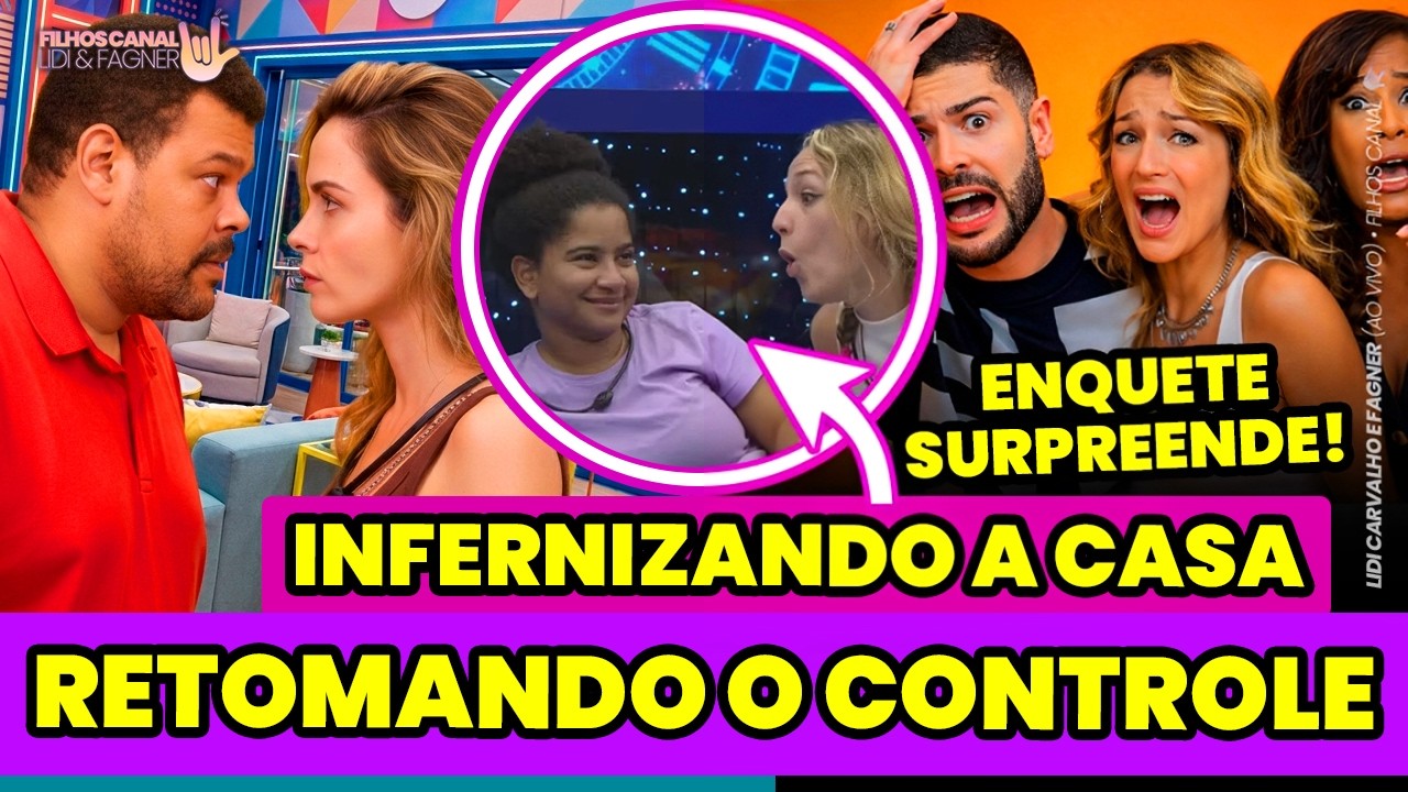 BBB 26: PLANO FRACASSA! MILENA e SAMIRA se COMPLICAM, ANA PAULA QUER o COMANDO e ENQUETE AGITA