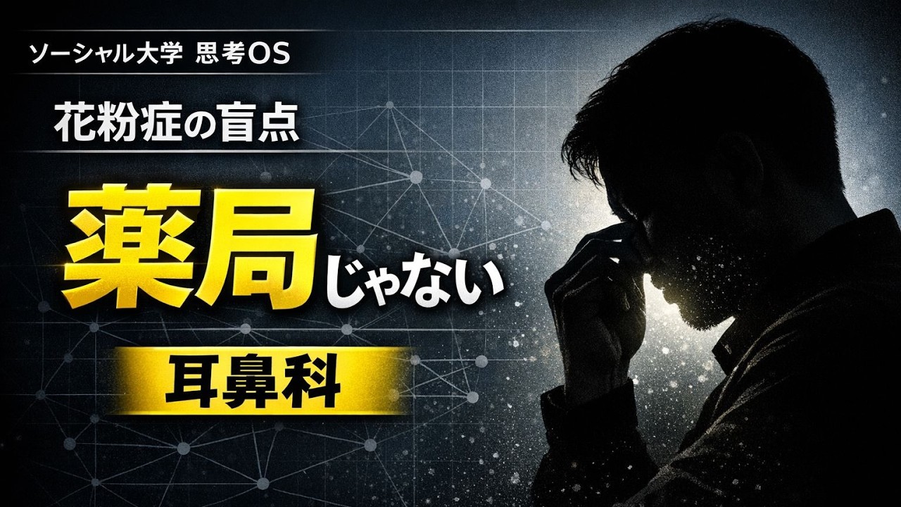 花粉症で9割の人が損している理由～問題は症状ではない～