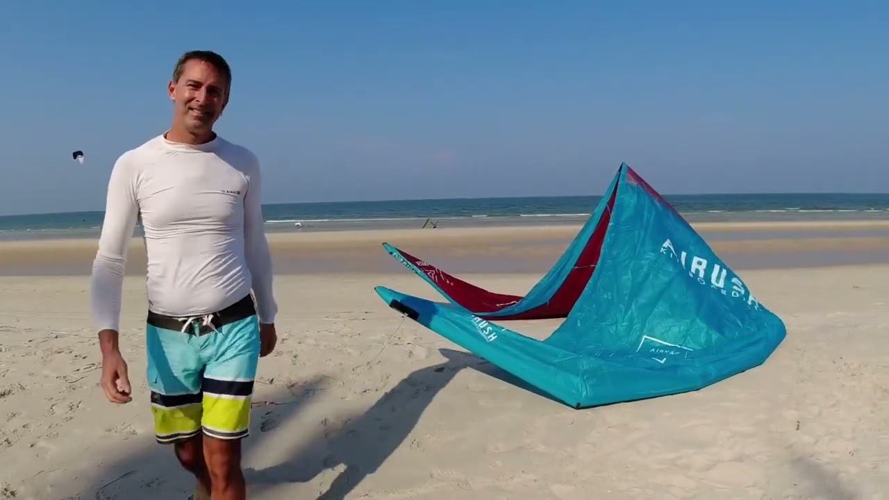 Airush ULTRA kite first flight