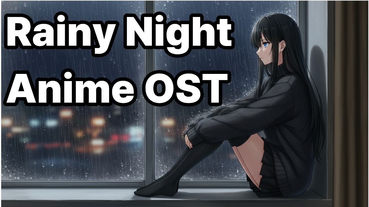 Rainy Night Anime OST 🌧 Sad & Emotional Anime Music for Sleep, Study