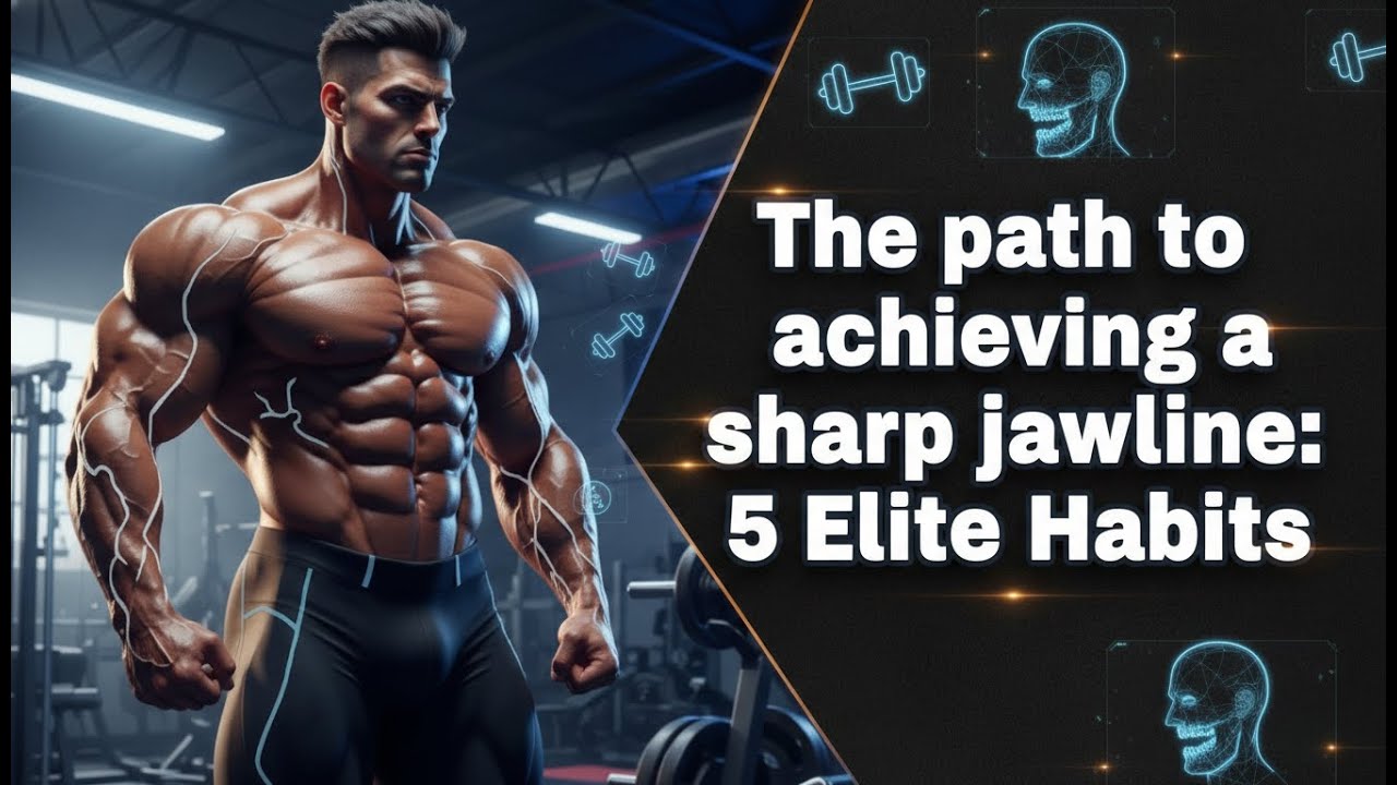 The path to achieving a sharp jawline: 5 Elite Habits