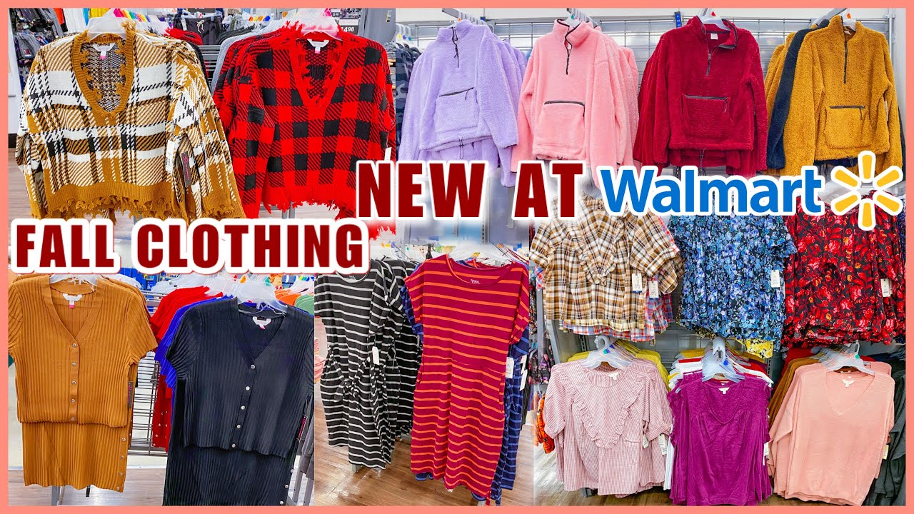 ⭐️WALMART SHOP WITH ME *NEW FALL CLOTHING 2021‼️NEW WALMART FALL FASHION ALL SIZES*SHOP WITH ME❤︎