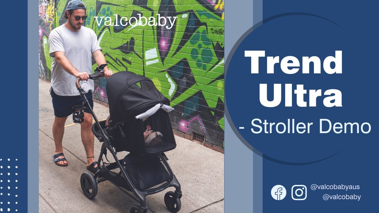 Trend Ultra Pram Stroller | Product Demonstration | Valcobaby