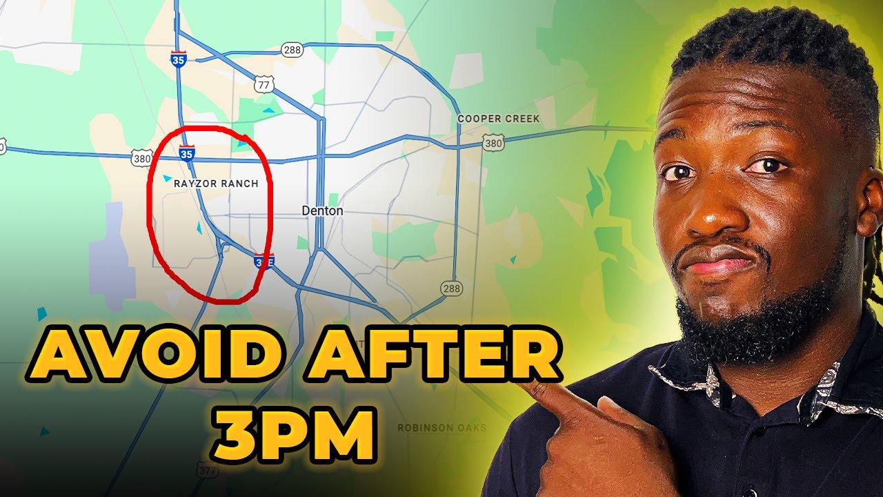 Know Your Way Around Denton Before Moving Here | Detailed Map Tour of Denton, TX