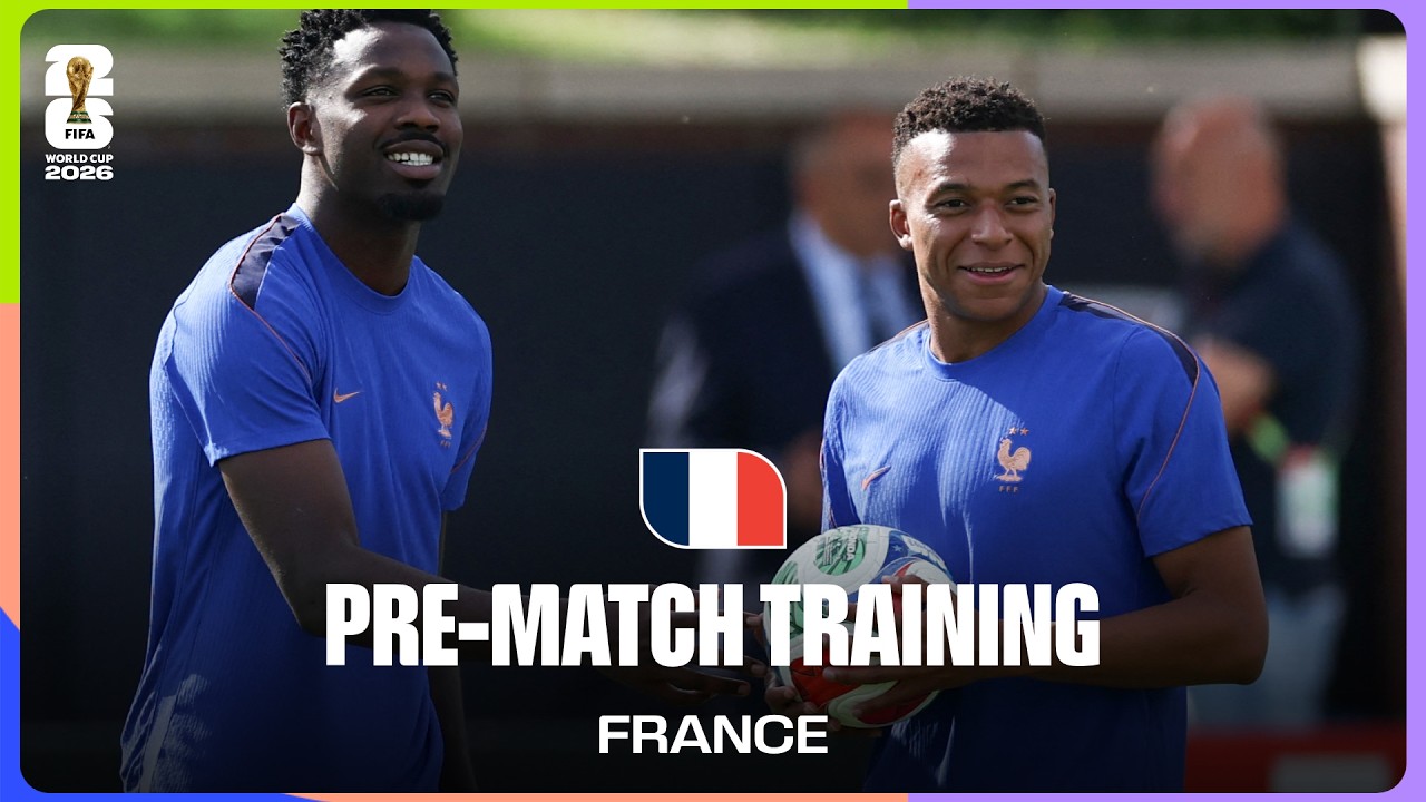 France Train Before Iraq | FIFA World Cup 2026&trade;