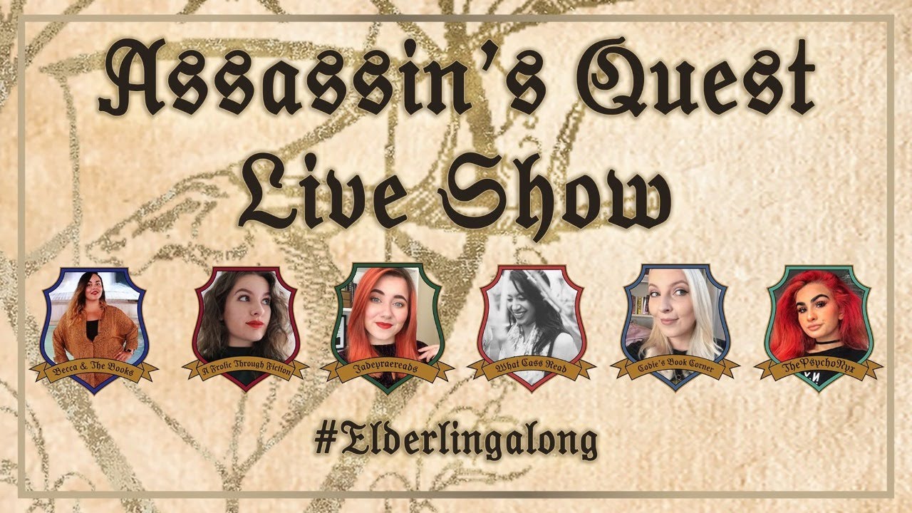 ASSASSIN'S QUEST LIVESHOW // #ELDERLINGALONG // CATCH UP BOOK CLUB