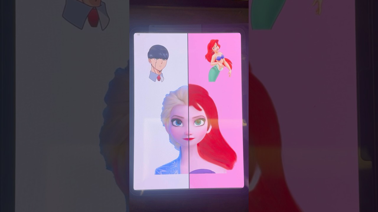 Princess Elsa two style art