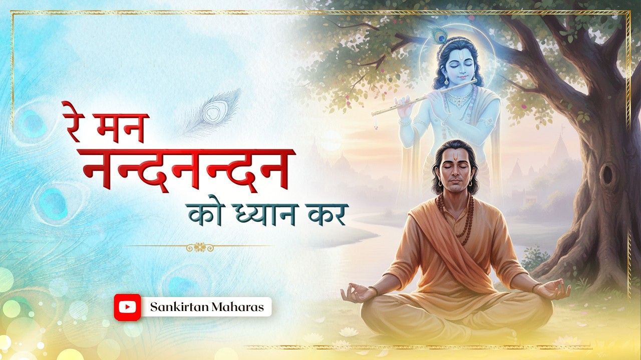 Dharu Nandanandan Ko Dhyan re | Prem Ras Madira| Sankirtan Maharas