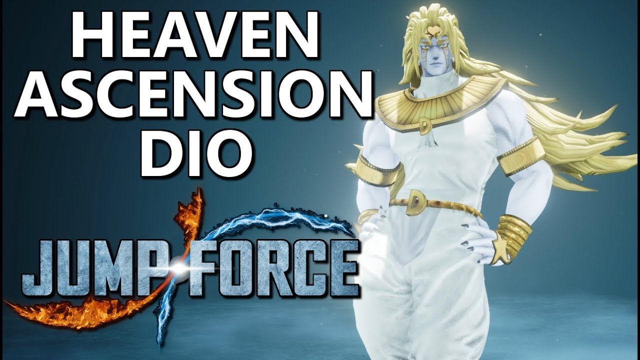 HEAVEN ASCENSION DIO JUMP FORCE MODS! #jumpforcemods #dio