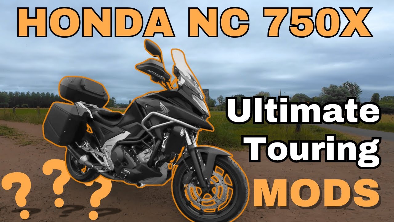 Honda NC750X Touring Mods & Accessories | Honda NC750X DCT Vlog |