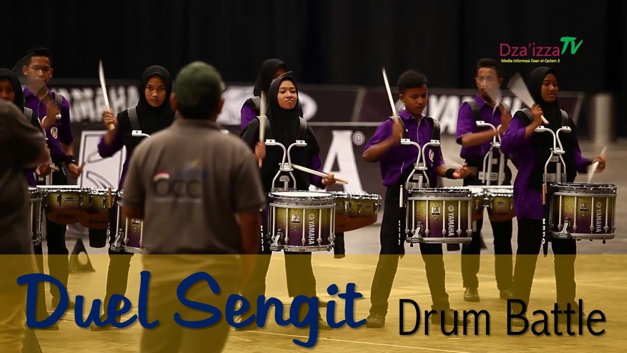 DUEL SENGIT  NSDQ Vs JAMS Percussion - Drum Battle IDCC 2018