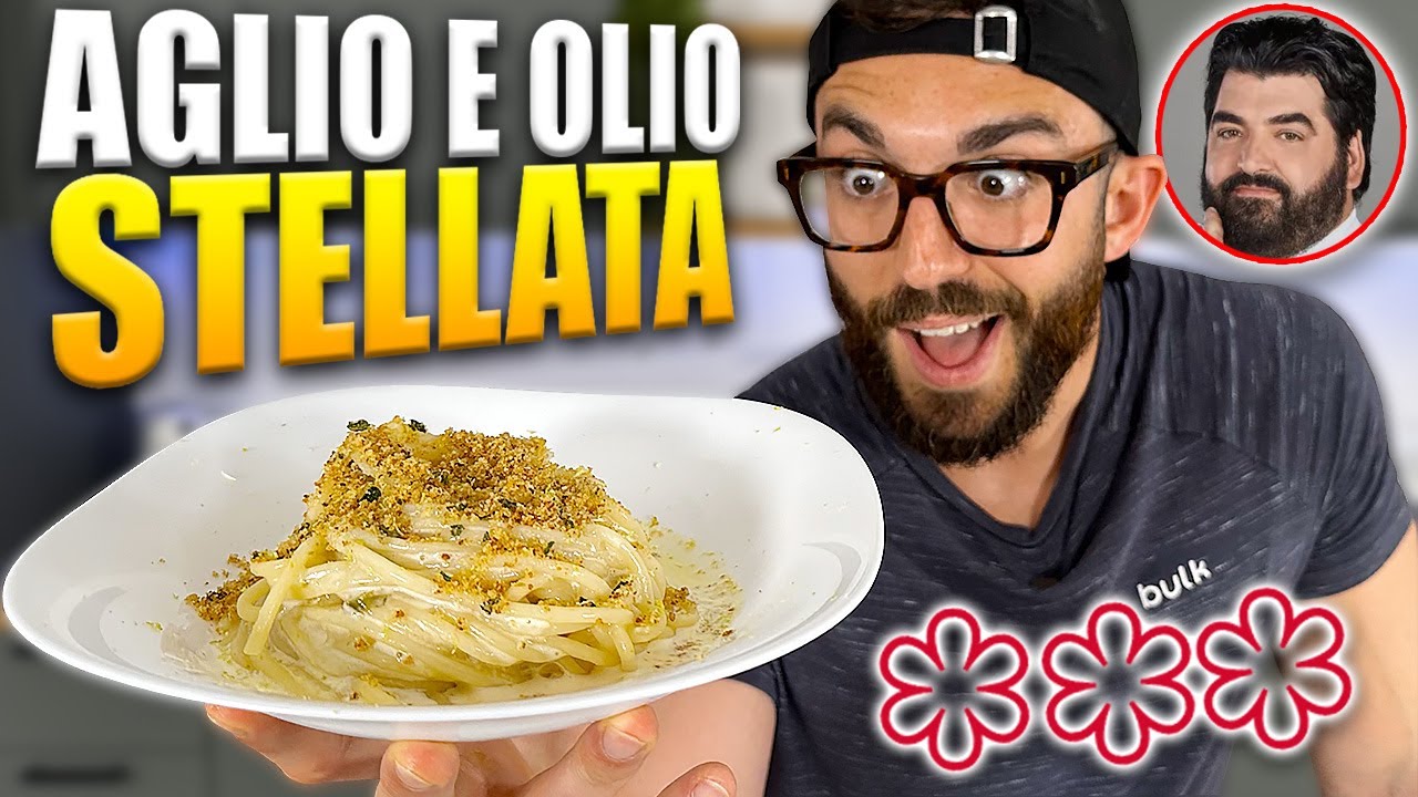 Provo la PASTA AGLIO, OLIO E PEPERONCINO di CANNAVACCIUOLO!! Meglio di Barbieri??