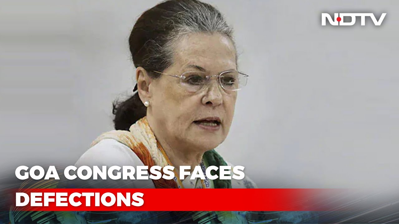 Sonia Gandhi Sends Senior Congress Leader To Goa Amid Party Crisis