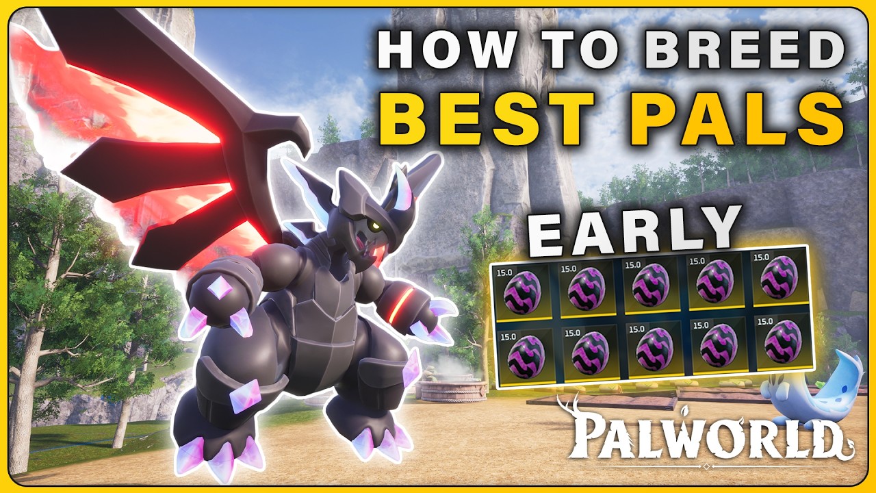 Palworld 1.0 Breeding Guide: How to Get the BEST Base Pals EARLY (Step-by-Step Breeding Chain)