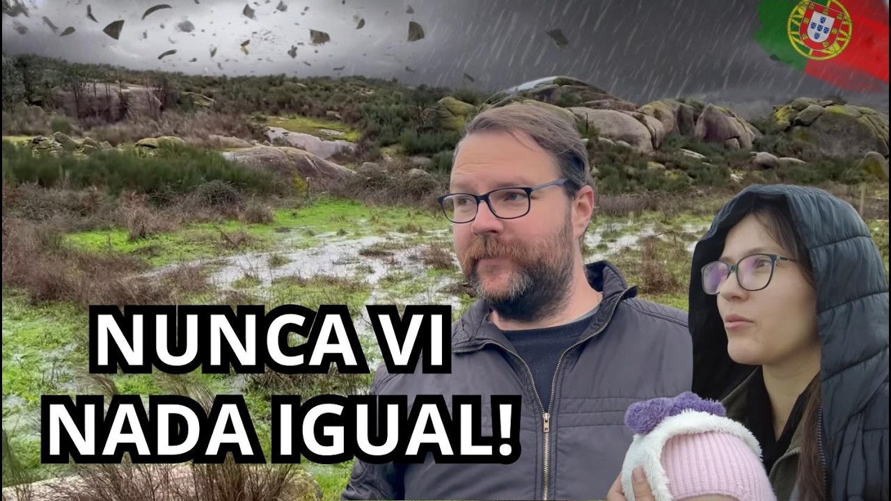 O TEMPO VIROU DE VEZ AQUI EM PORTUGAL