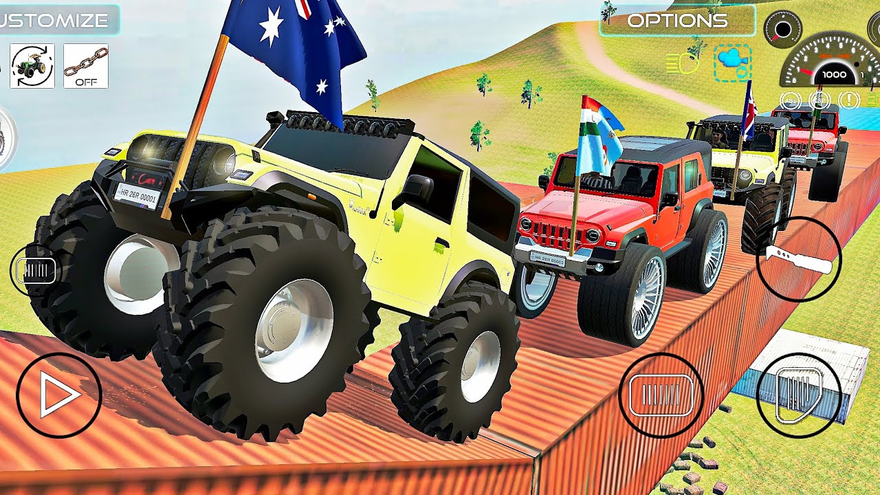 Loading Thar 4x4 in Dumper4x4🔥 #thar4x4 #dumper6x6 #newtharvideo #virel